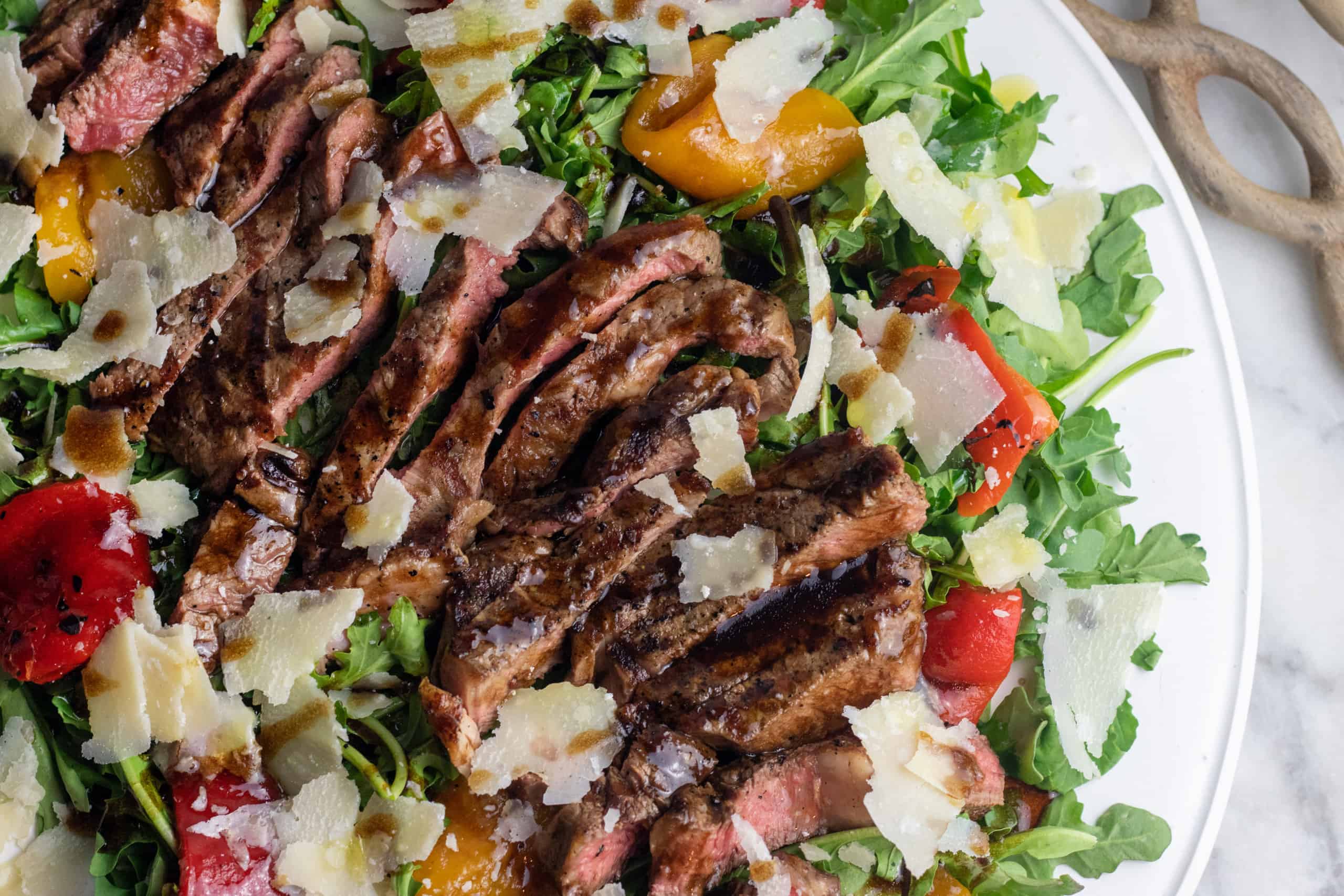 Ribeye Steak Salad With Balsamic Vinaigrette – Giadzy