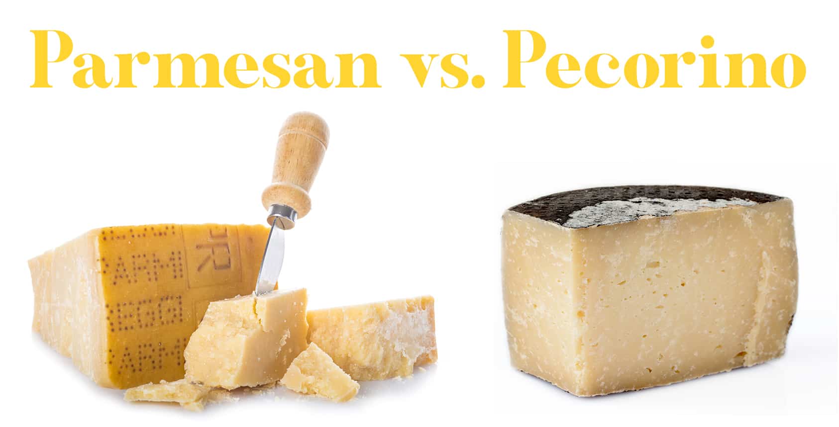 Parmesan and Pecorino