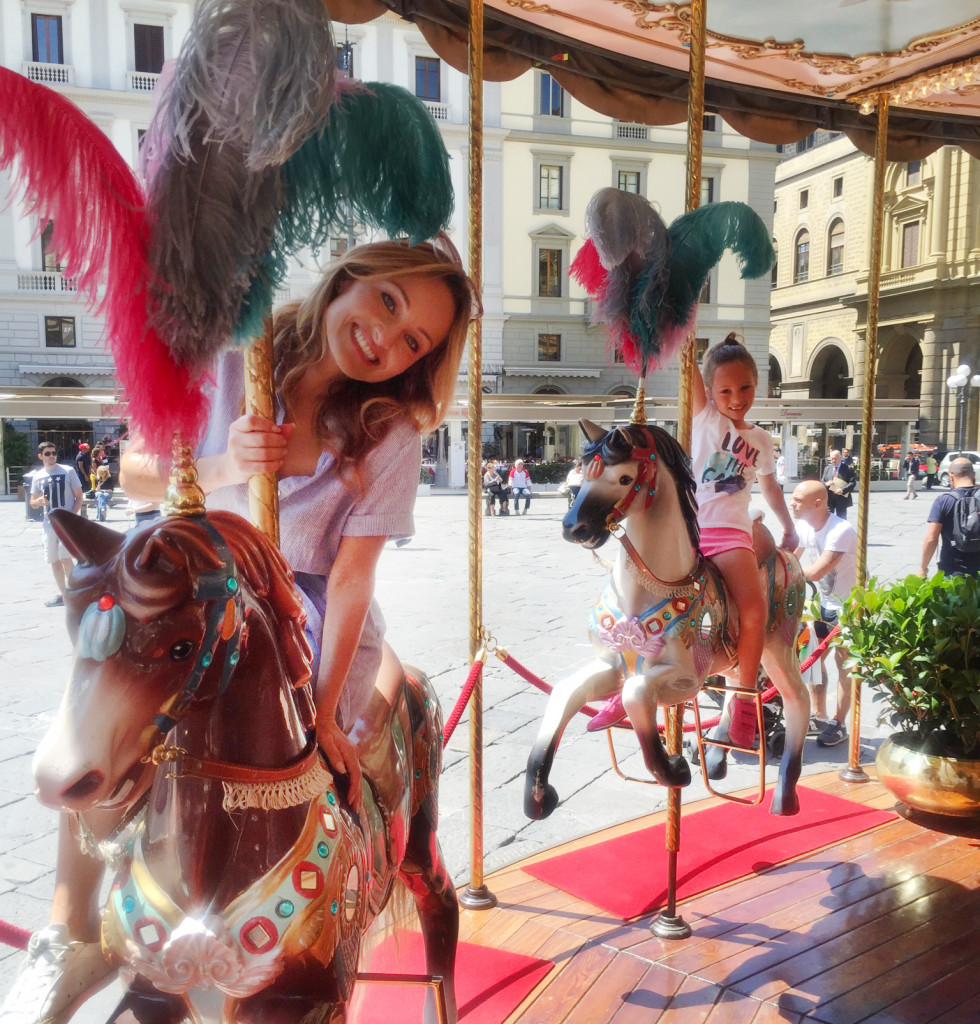 Carousel in the Piazza Della Repubblica