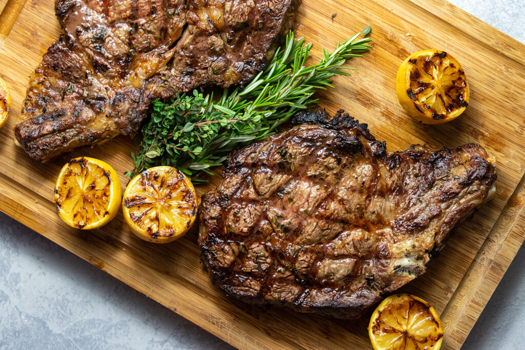 grilling a perfect steak