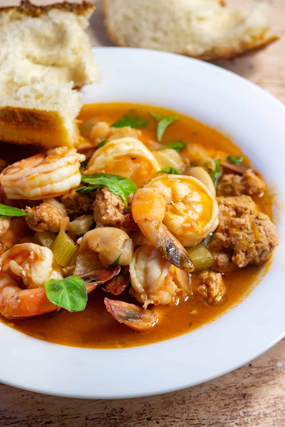 Shrimp And Sausage Cioppino