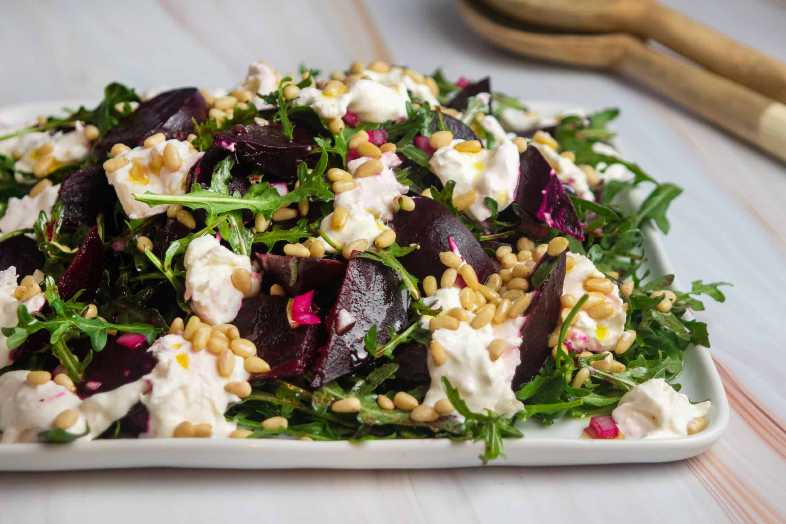 Roasted Beet and Burrata Salad