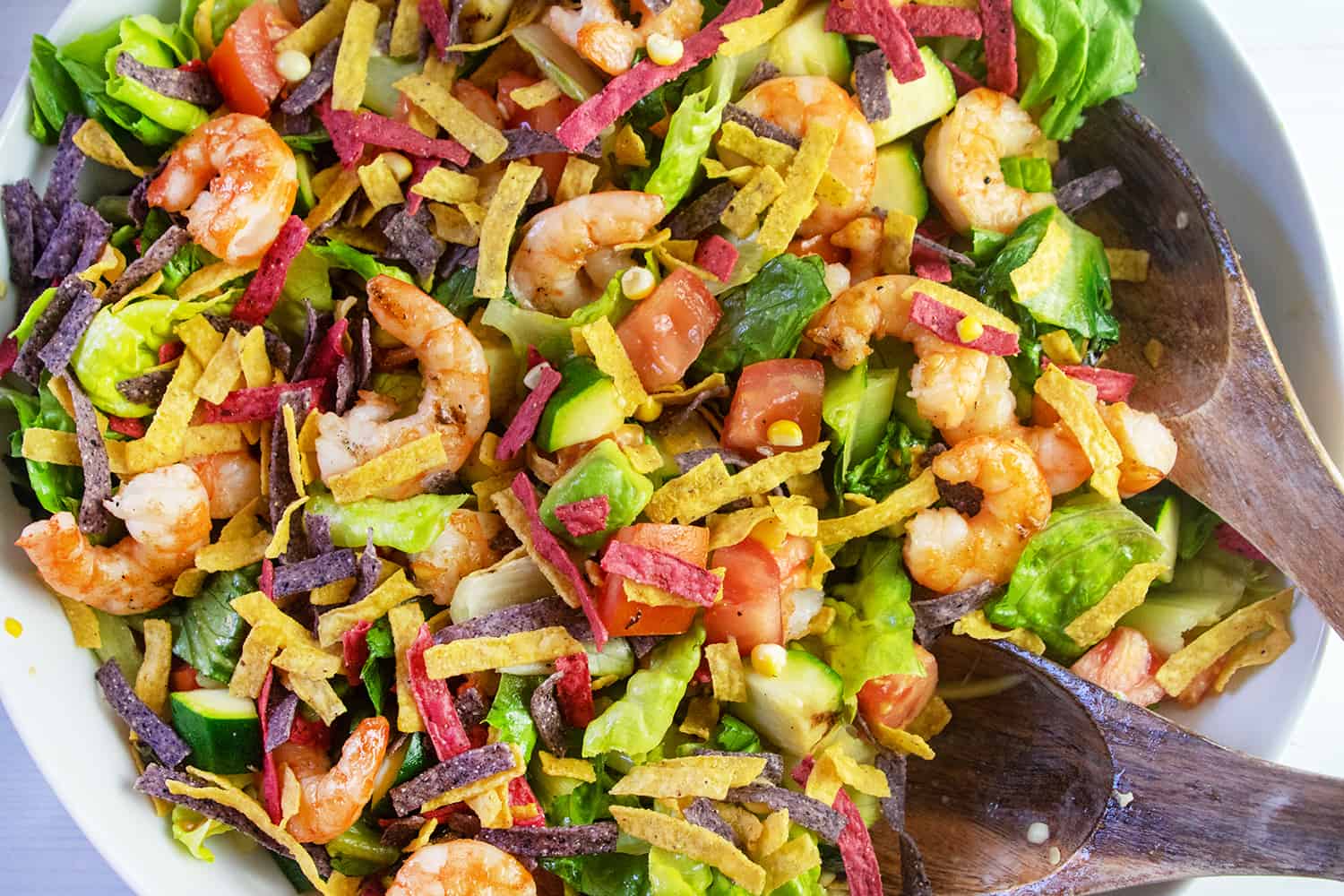 Grilled Shrimp and Vegetable Salad