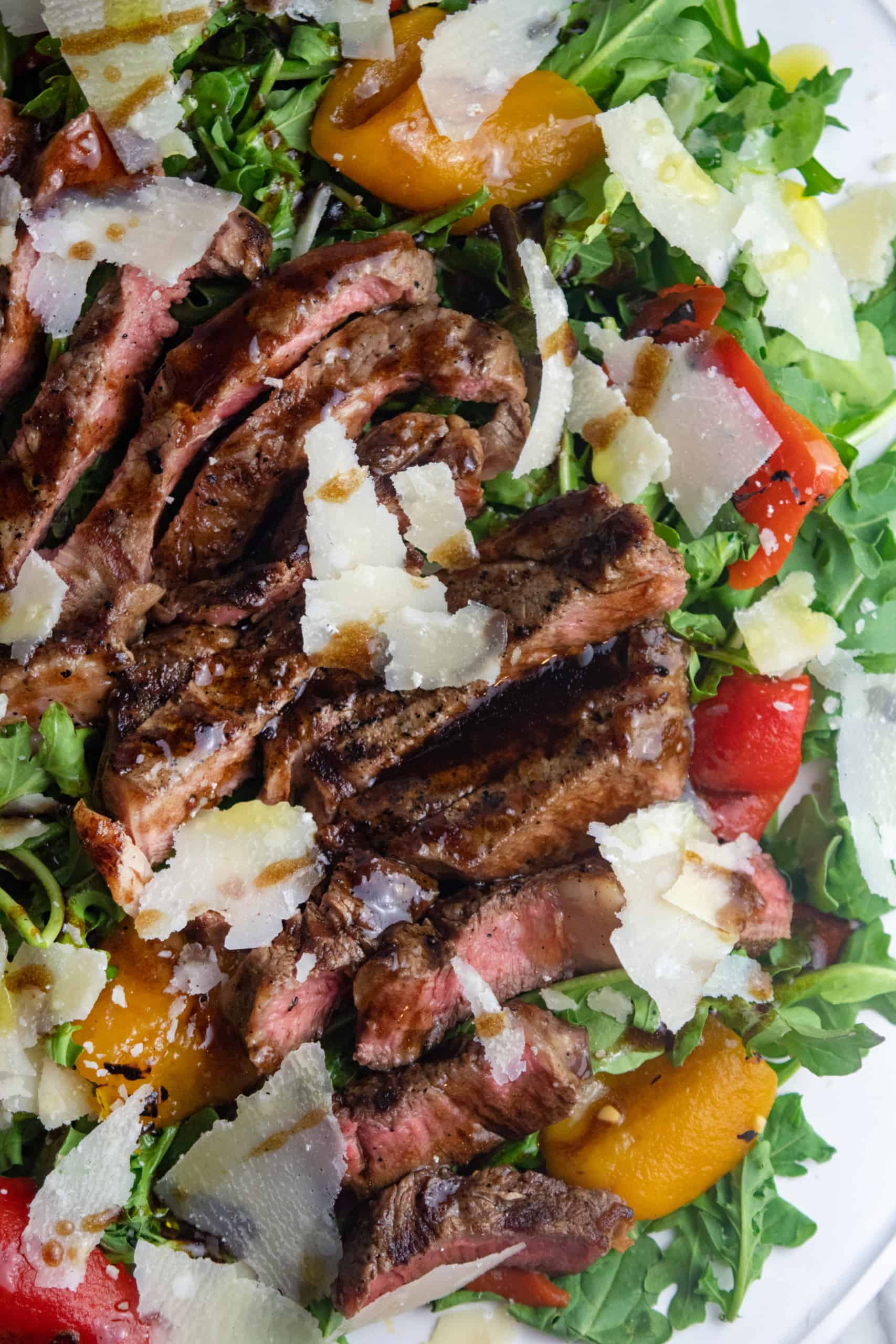 Ribeye Steak Salad With Balsamic Vinaigrette