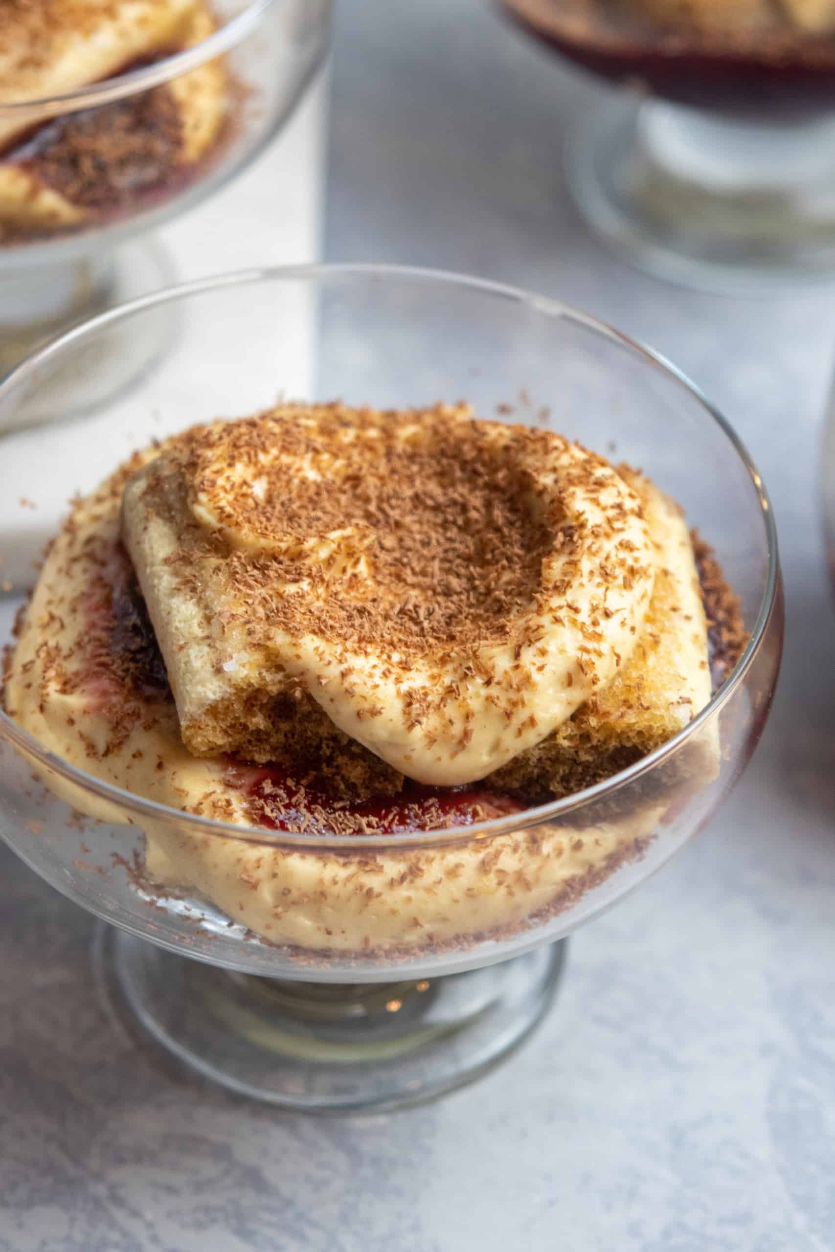 Peanut Butter and Jelly Tiramisu