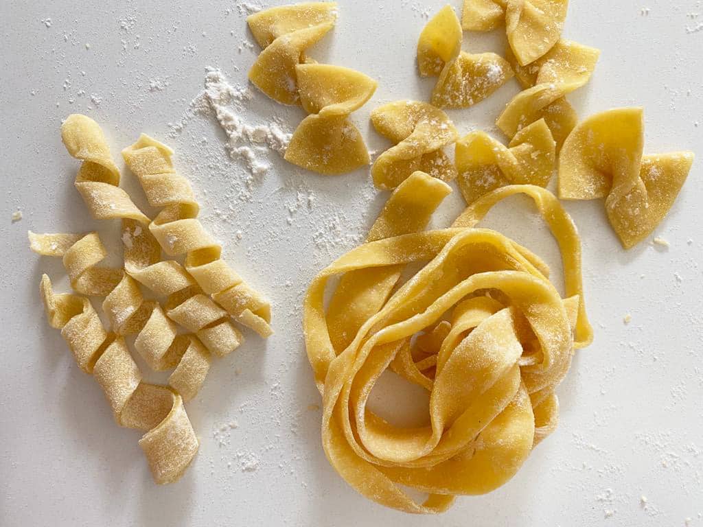 3 Easy Pasta Shapes To Make Without A Machine Giadzy