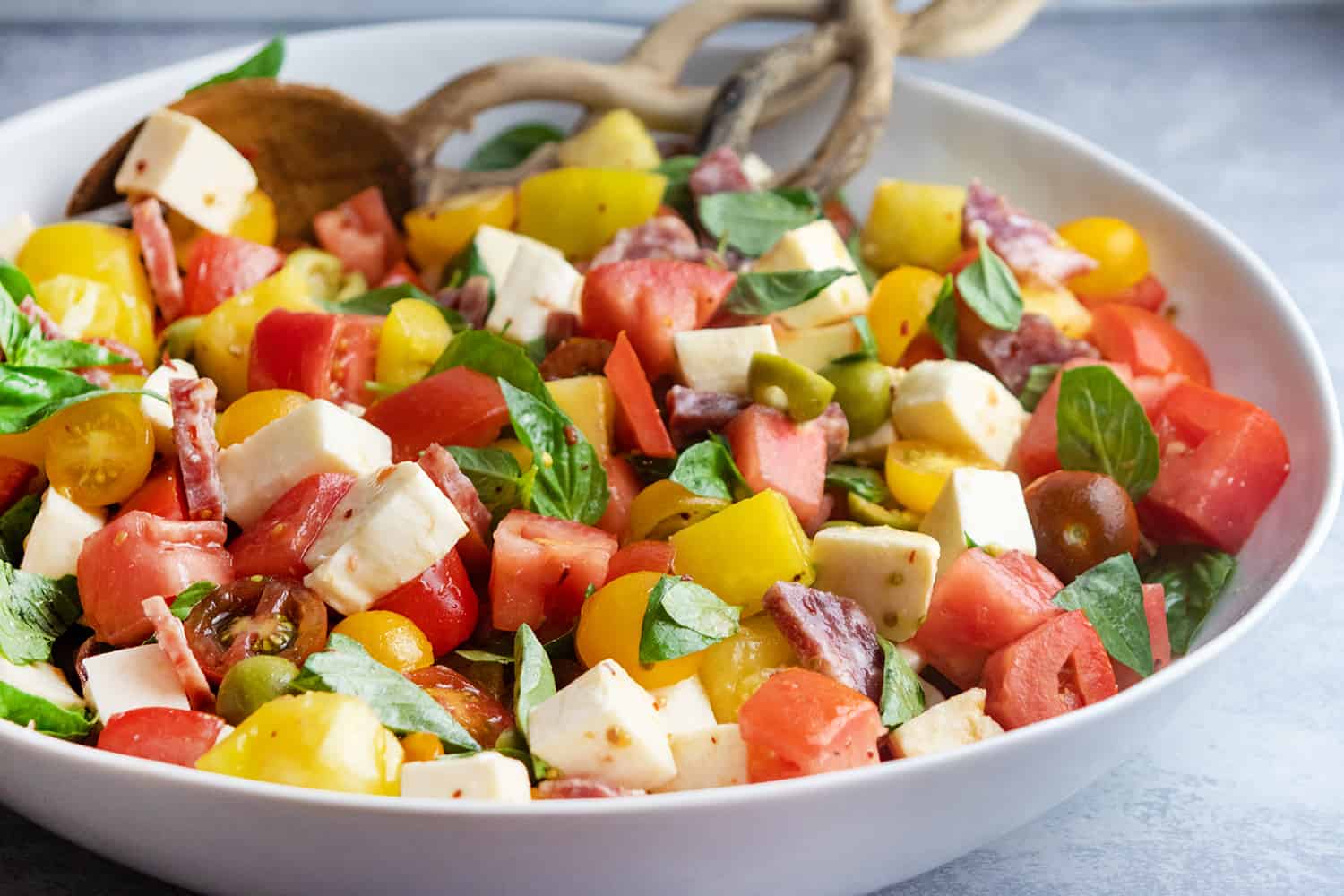 antipasti caprese salad