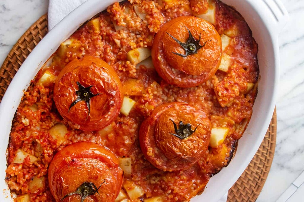 rice stuffed tomatoes