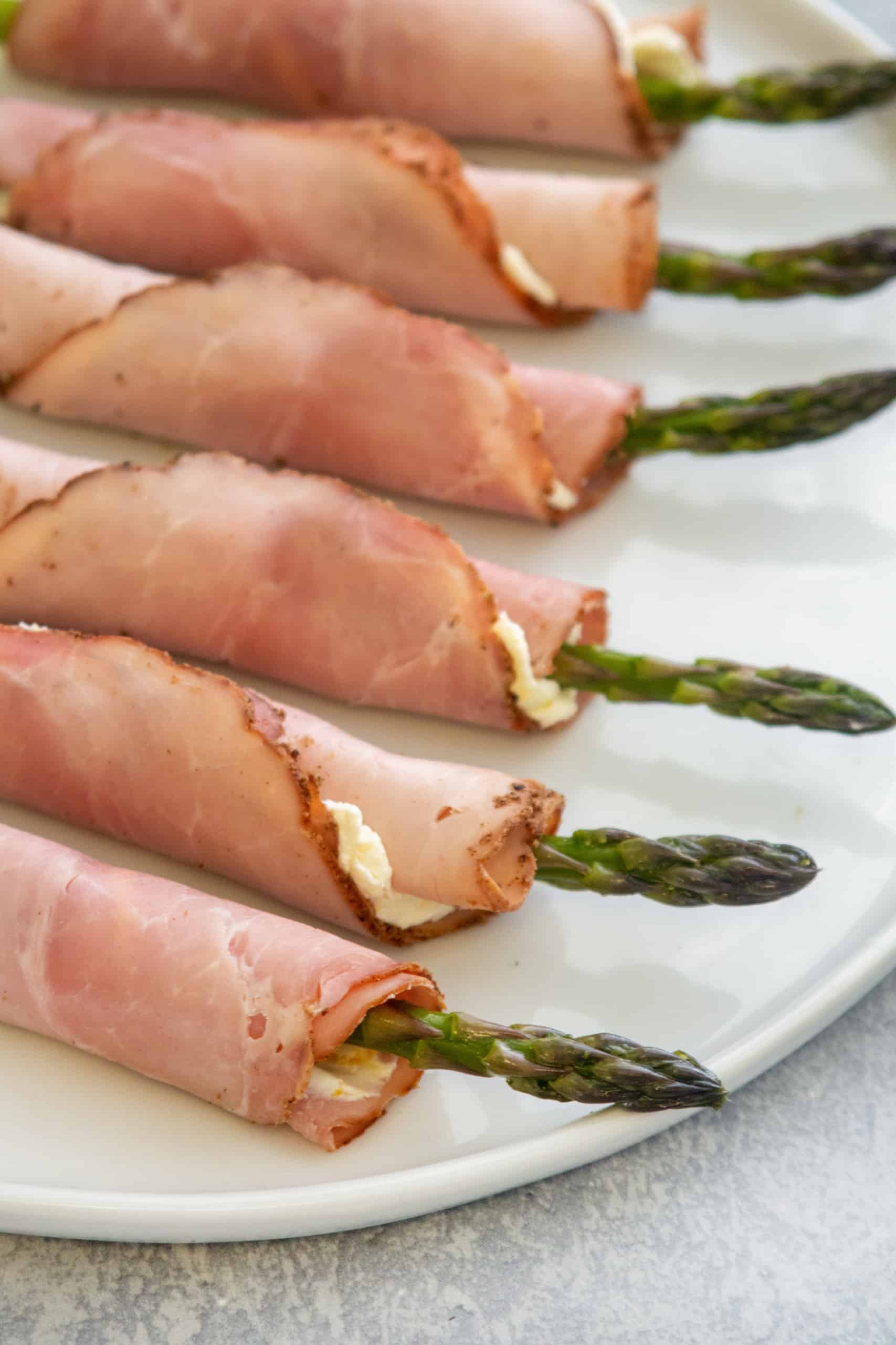 Asparagus And Ham Rollups