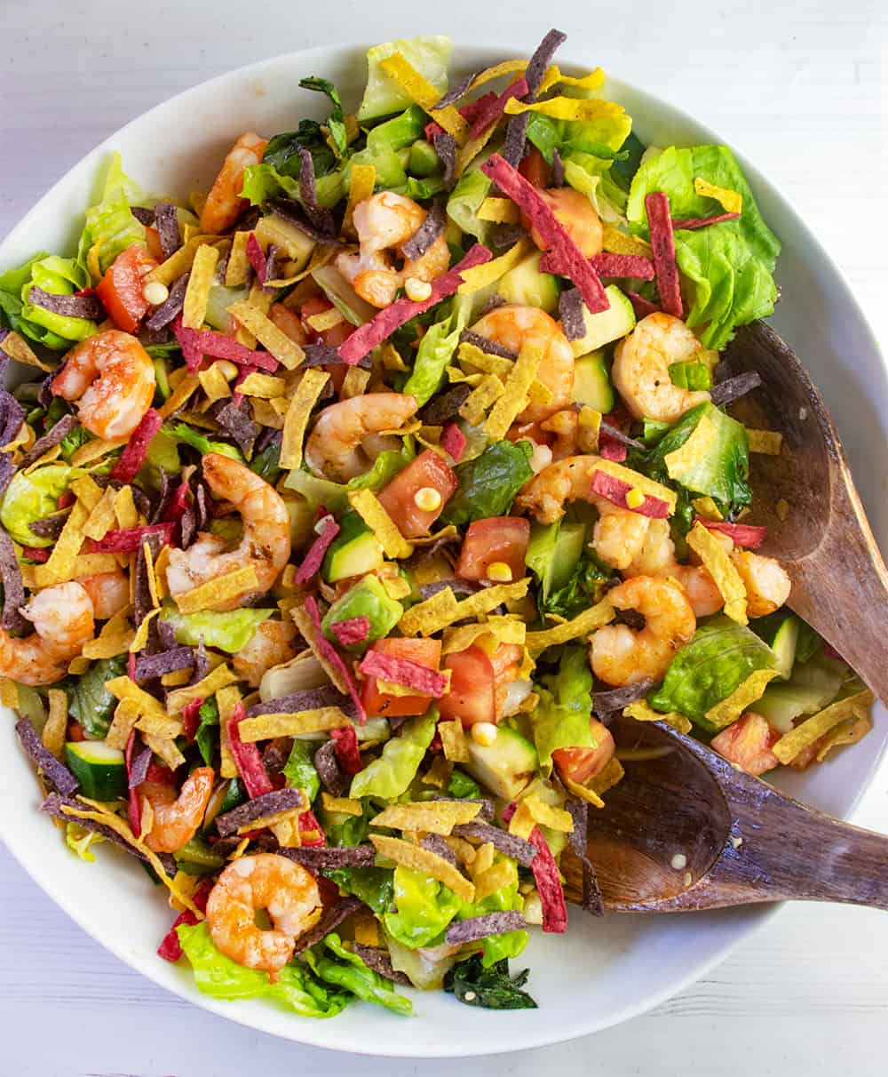 Grilled Shrimp and Vegetable Salad