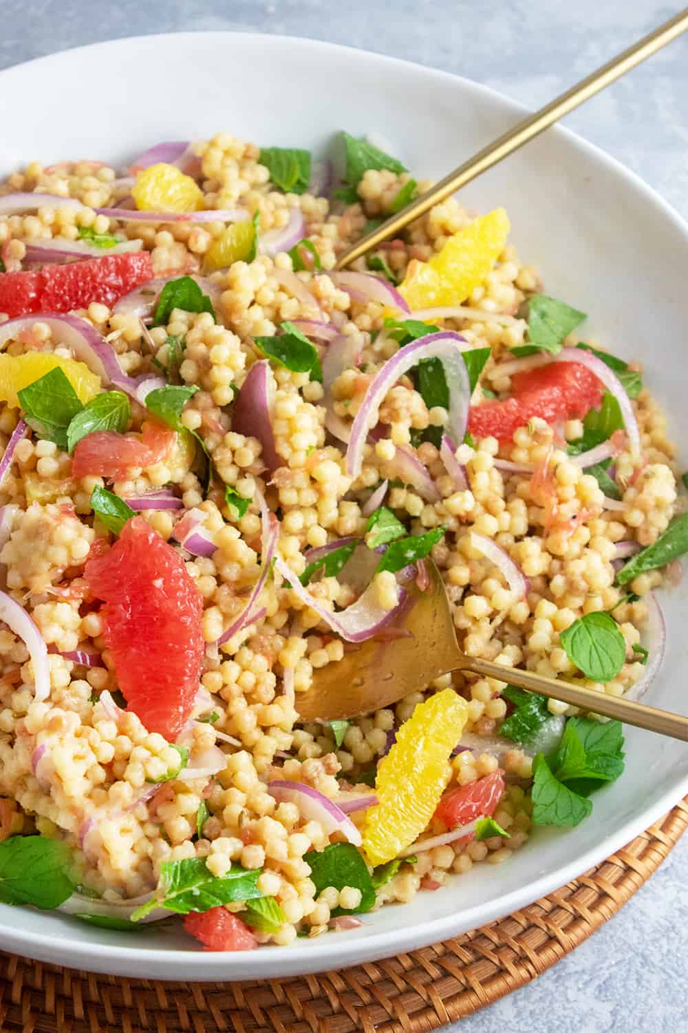 Fregola Pasta Salad With Citrus