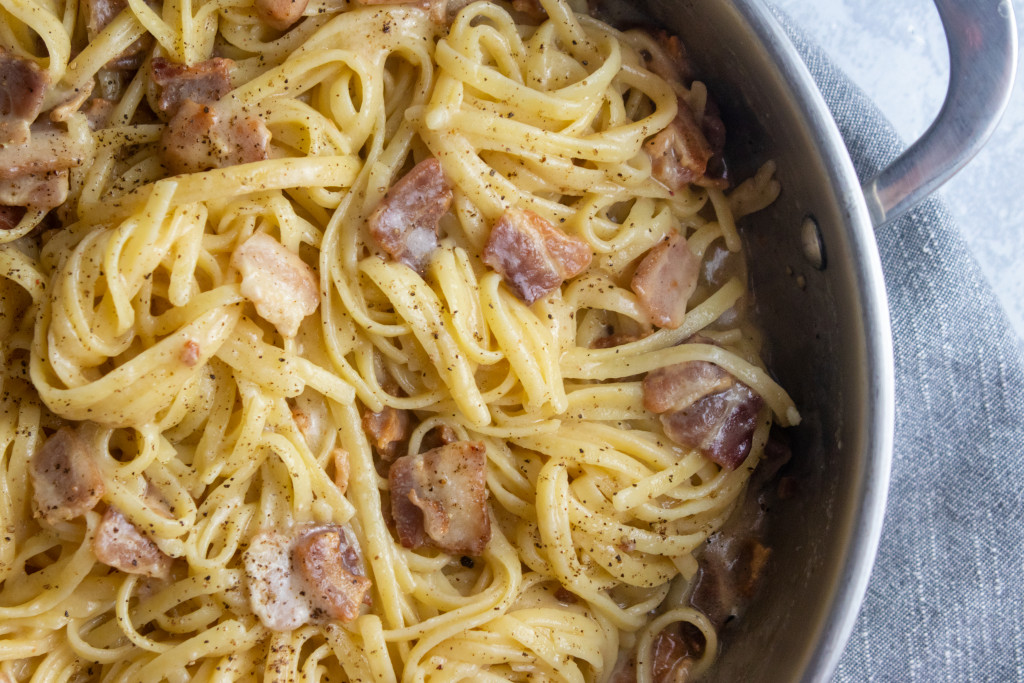 giada de laurentiis' pasta alla gricia