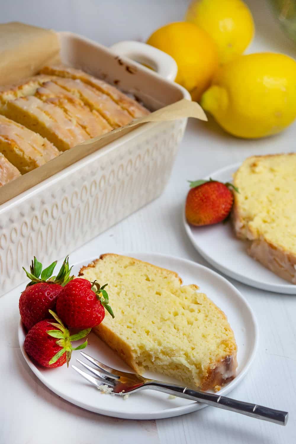 lemon ricotta pound cake