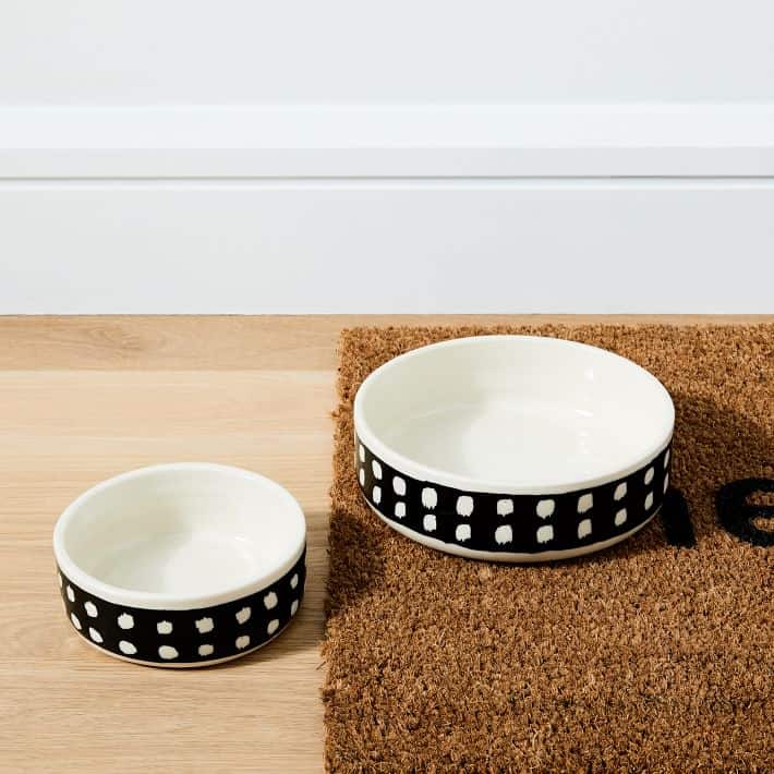btw ceramic dog bowls