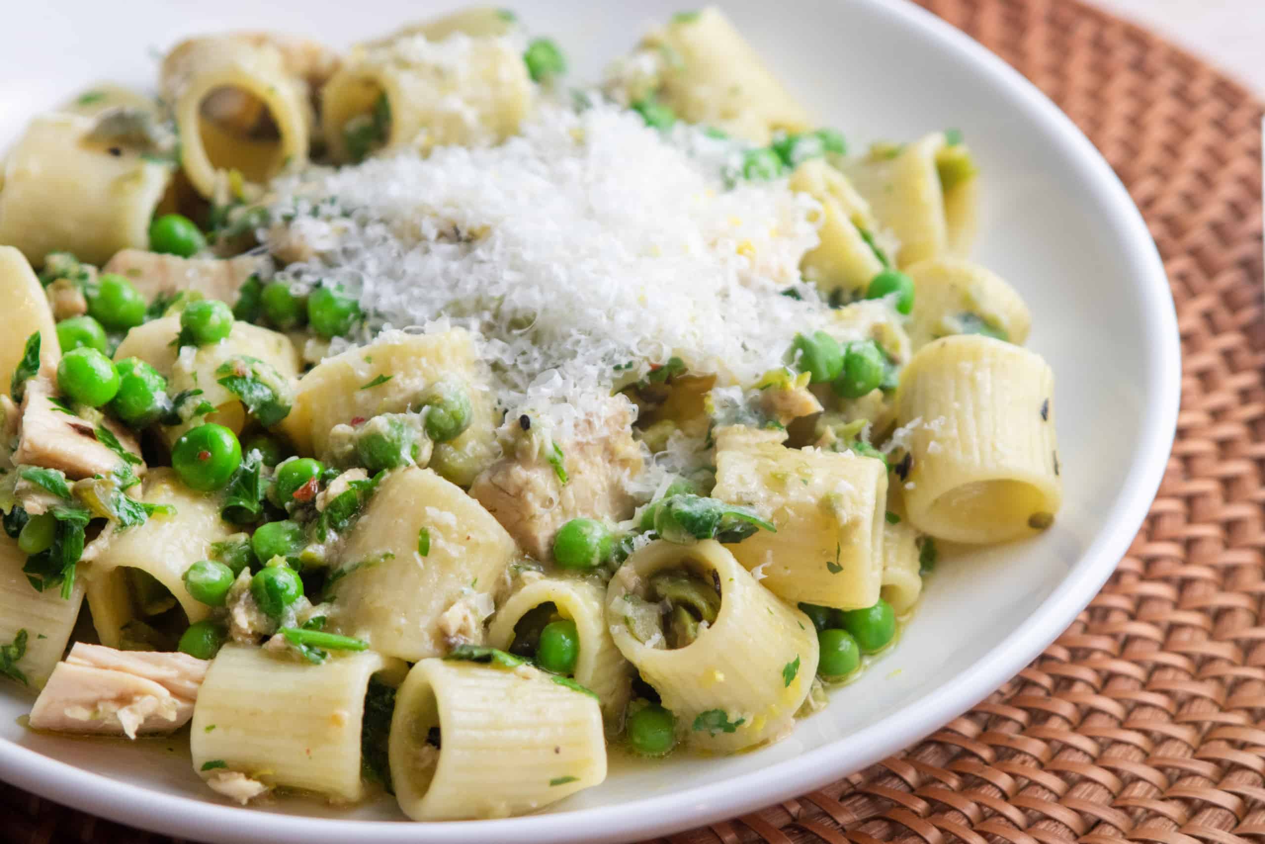 Pantry Pasta with Tuna and Olive Tapenade