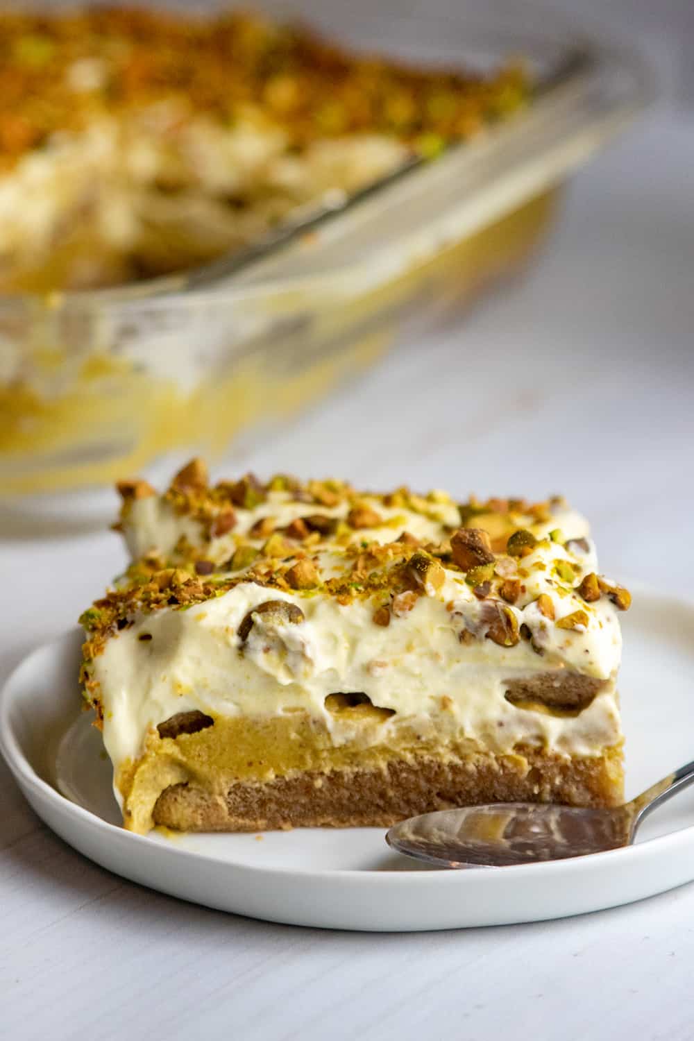 Pistachio Tiramisu