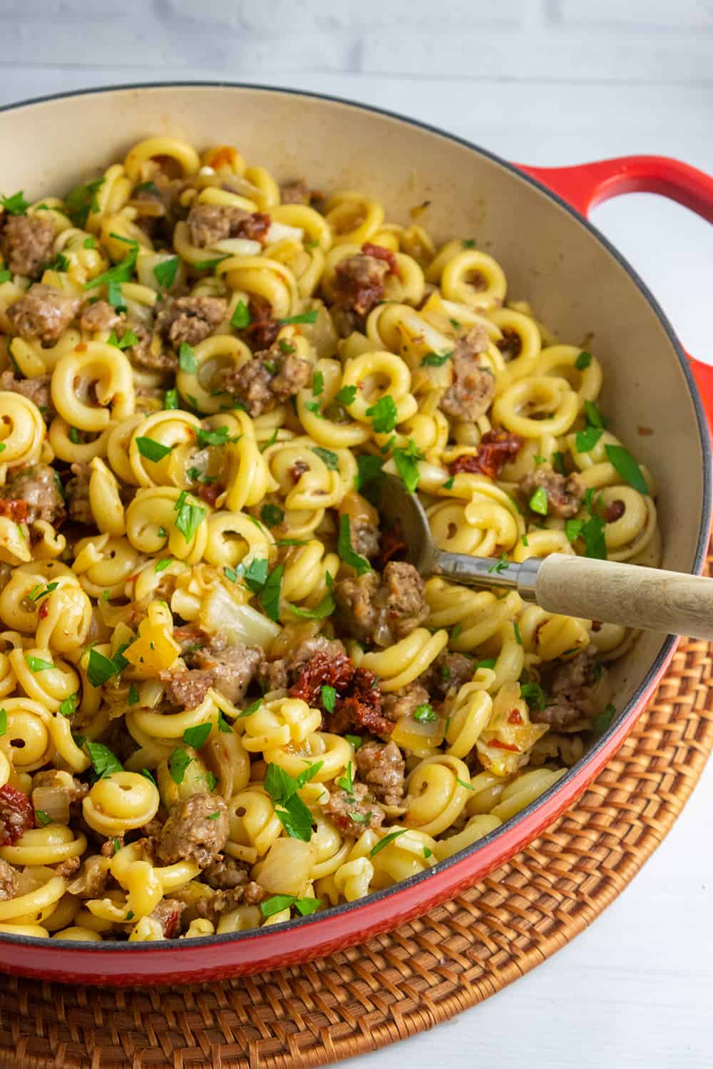 Pasta With Roasted Fennel And Sausage